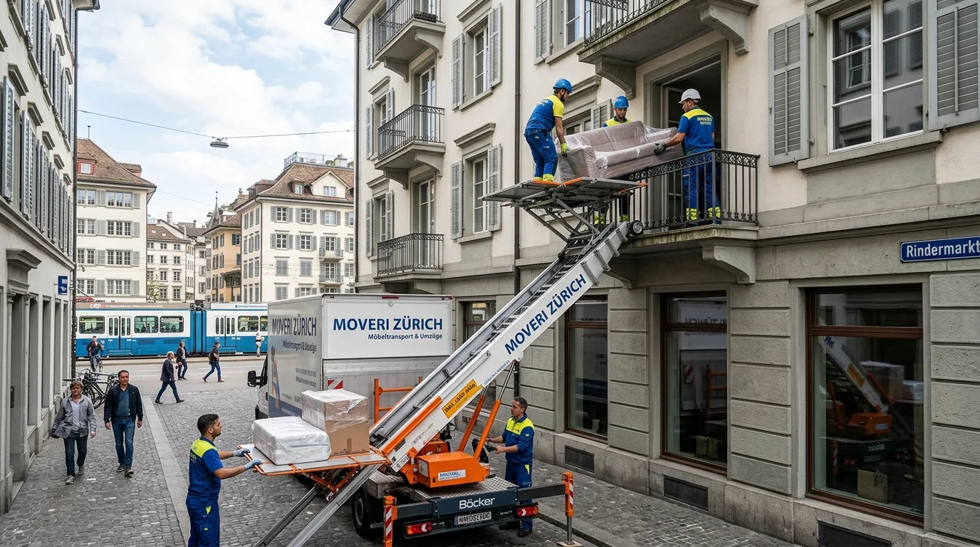 Möbellift Zügellift Mieten Zürich